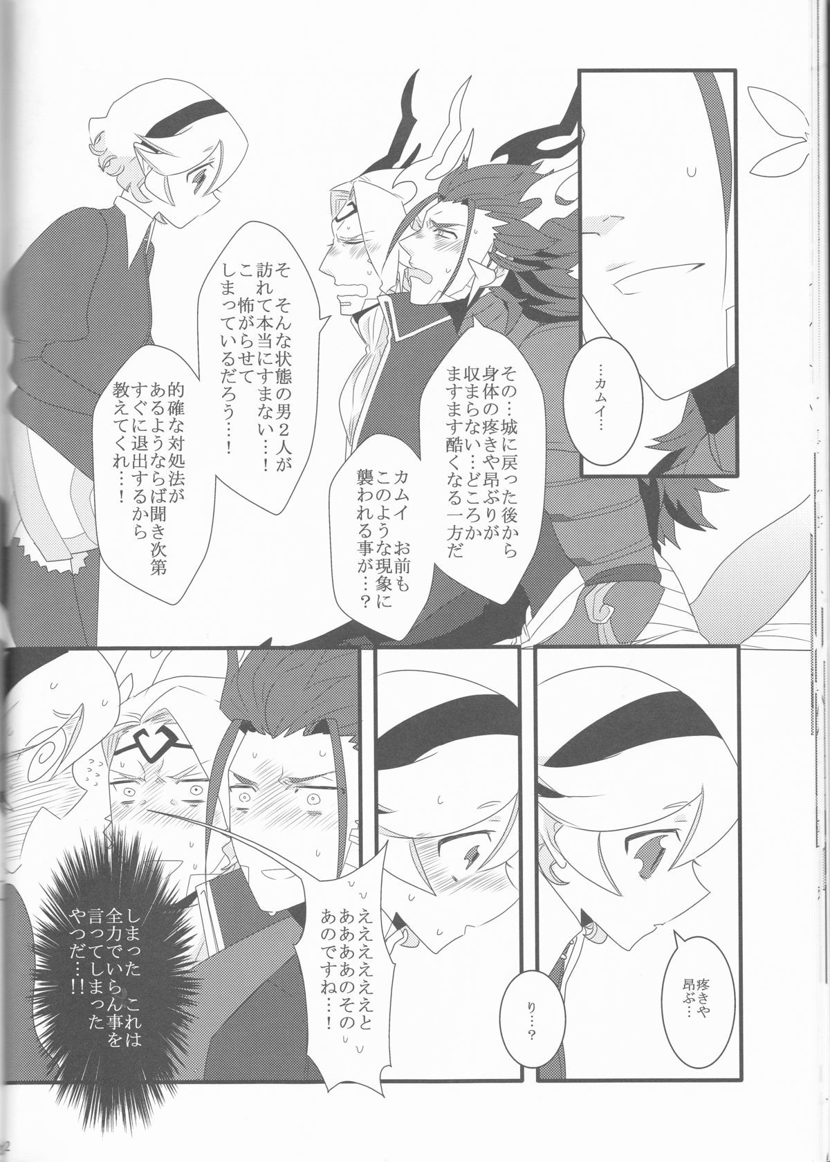 あるひとつぜんにいさんふたりがはんりゅうに！