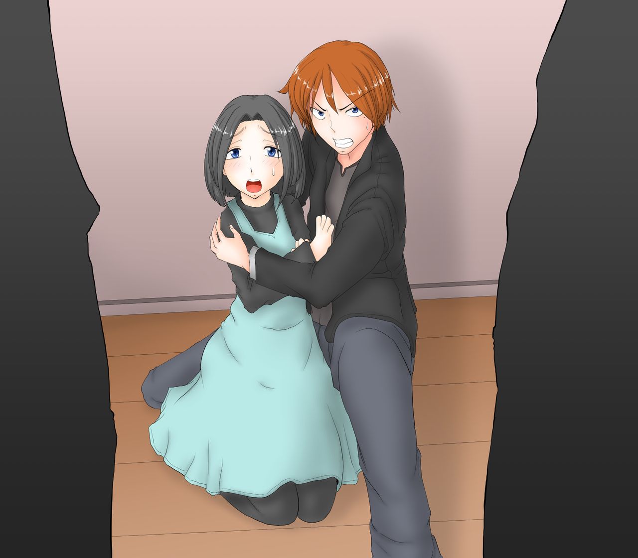 にょいたいかされてつまの前でネトラレル〜愛するつまの前でめすにかえられるだんな様〜