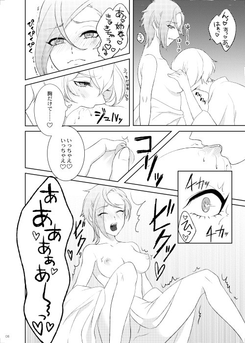 髭膝女体化百合本