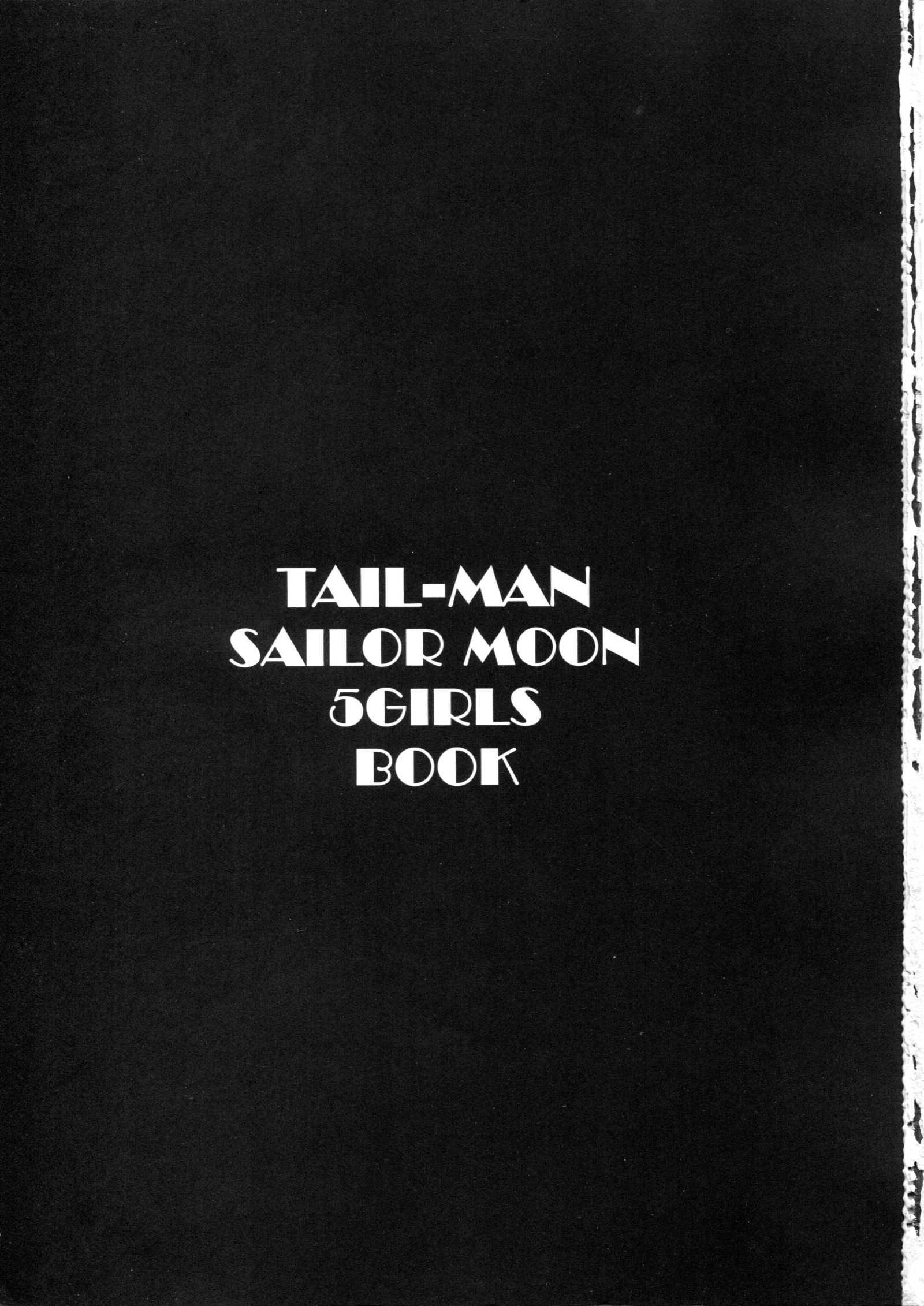 TAIL-MAN SAILORMOON 5GIRLS BOOK