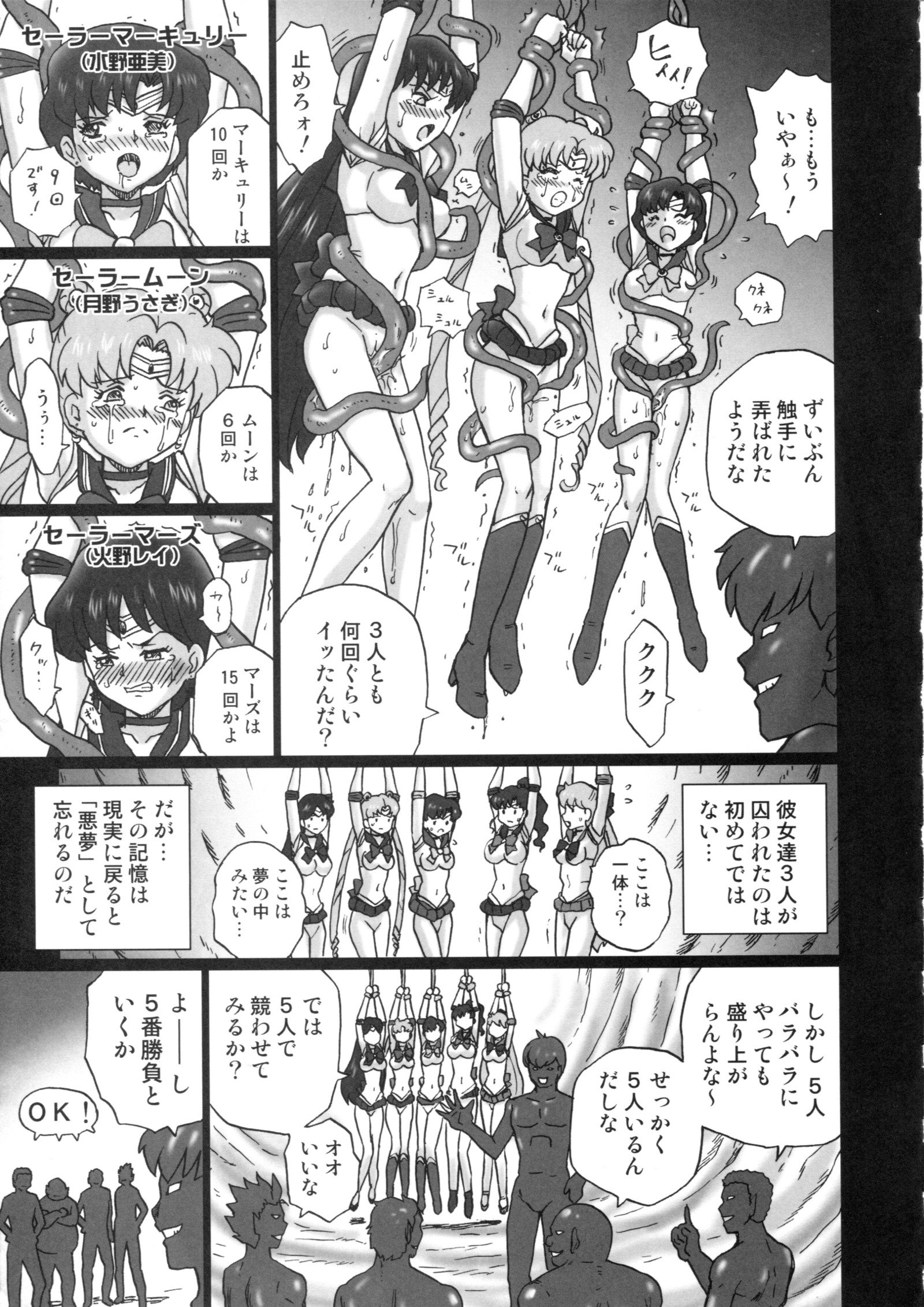 TAIL-MAN SAILORMOON 5GIRLS BOOK