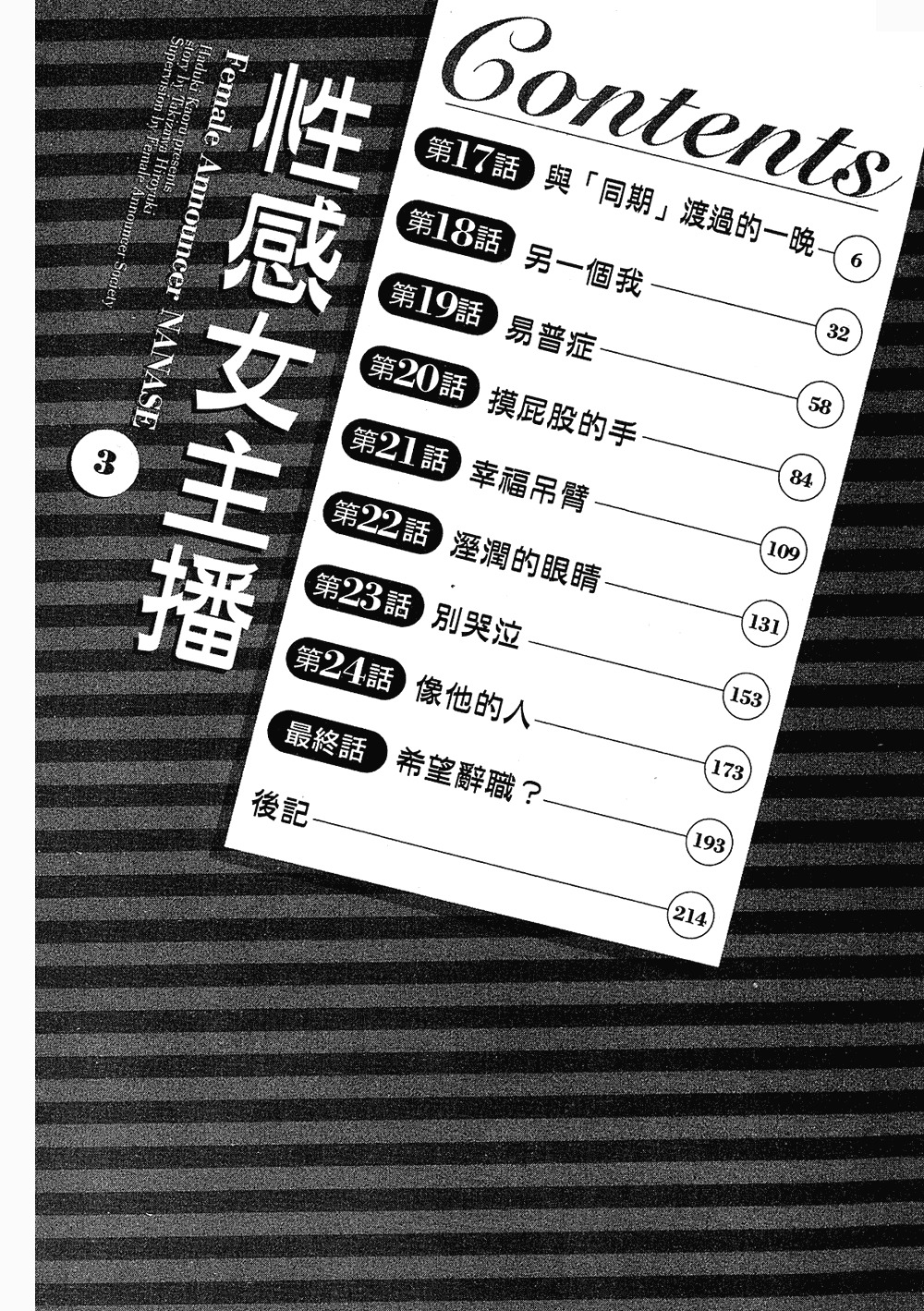 七瀬女子アナ|性感女主襲Vol.3