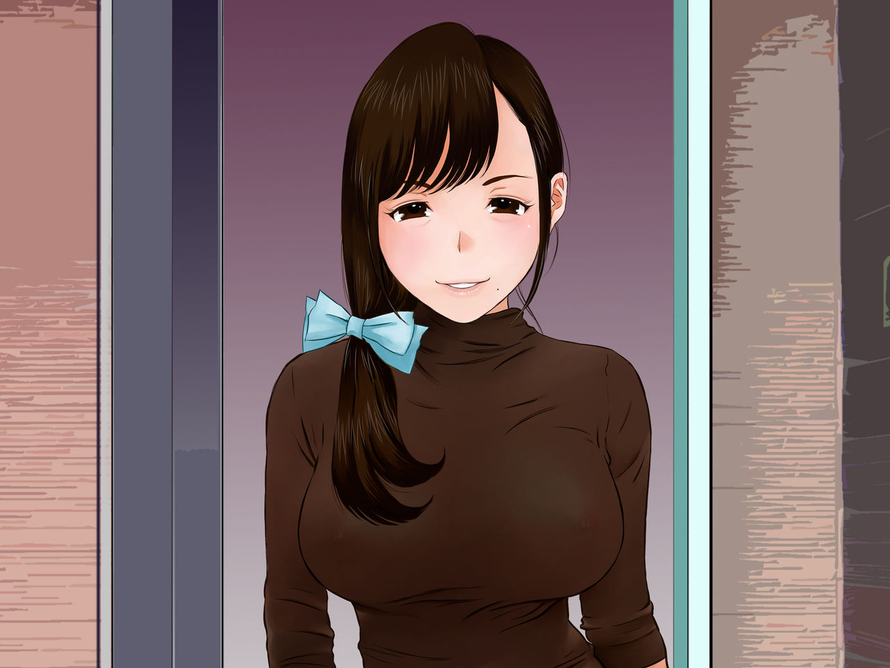 クラスのアイドルとキョウニュウビジンママに親子丼を作った