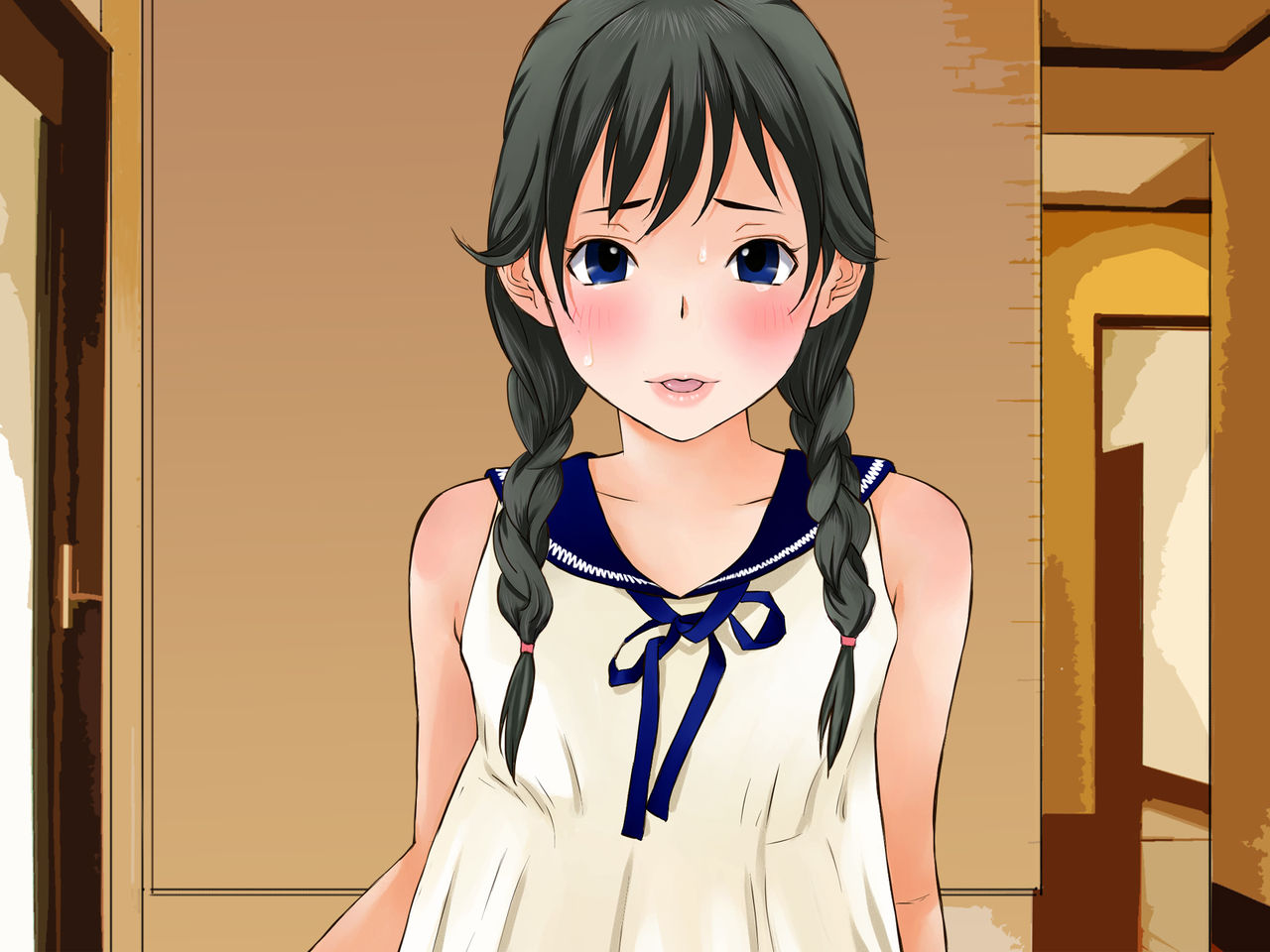 クラスのアイドルとキョウニュウビジンママに親子丼を作った