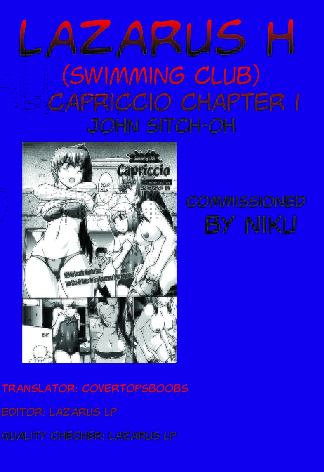 スイエイブカプリッチョ|スイミングクラブカプリッチョCh。 1-6