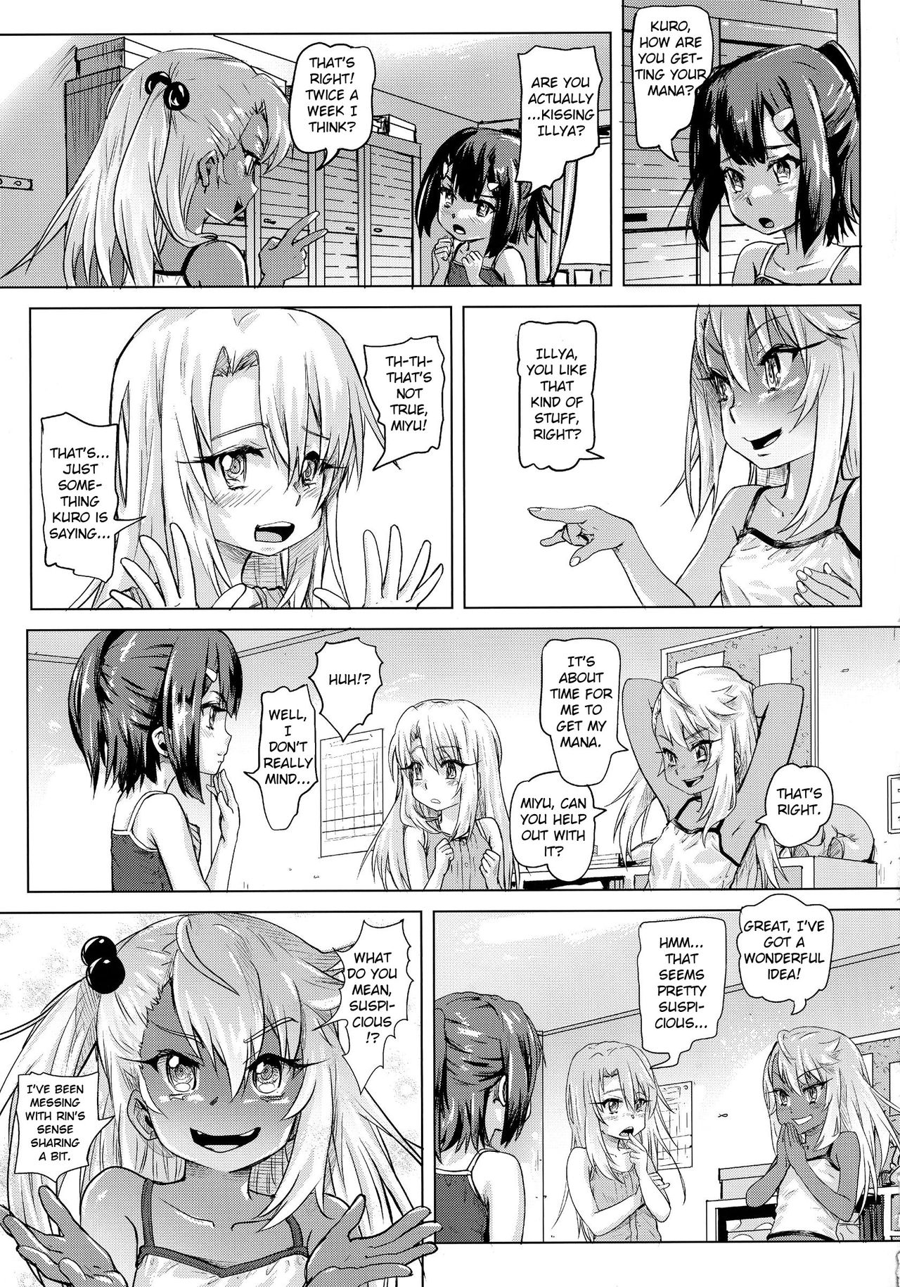 (COMIC1☆11) [SMS -Strawberry Milk Studio (るなるく)] 失禁☆魔法少女 (Fate/kaleid liner プリズマ☆イリヤ) [英訳]