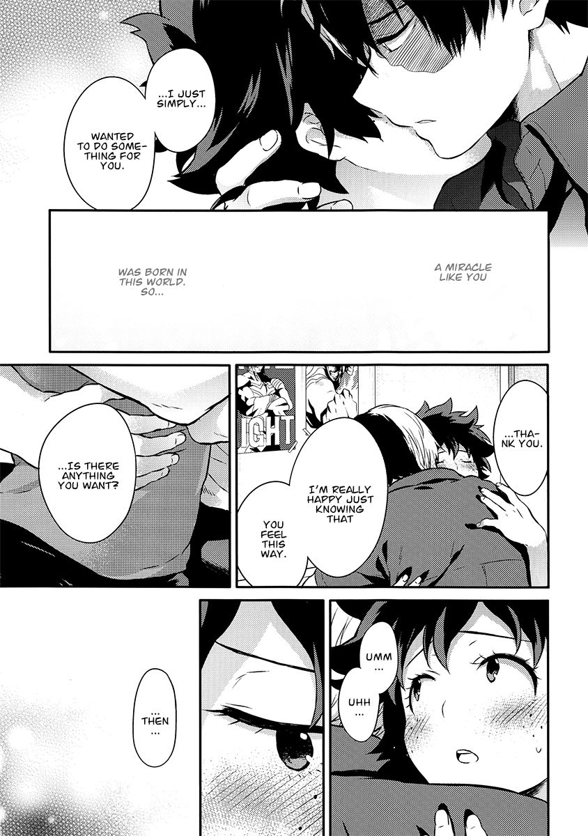 (SPARK12) [休日出勤 (ちかや)] Love Me Tender 2 (僕のヒーローアカデミア) [英訳]