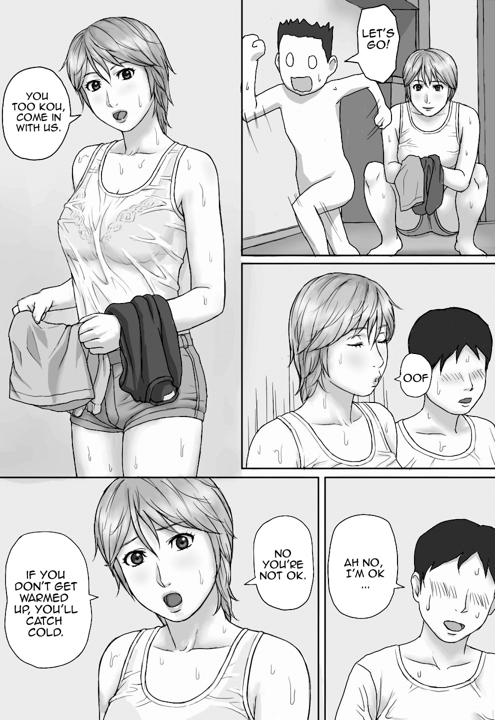 [マンガジゴク] 夏の体験 [英訳]