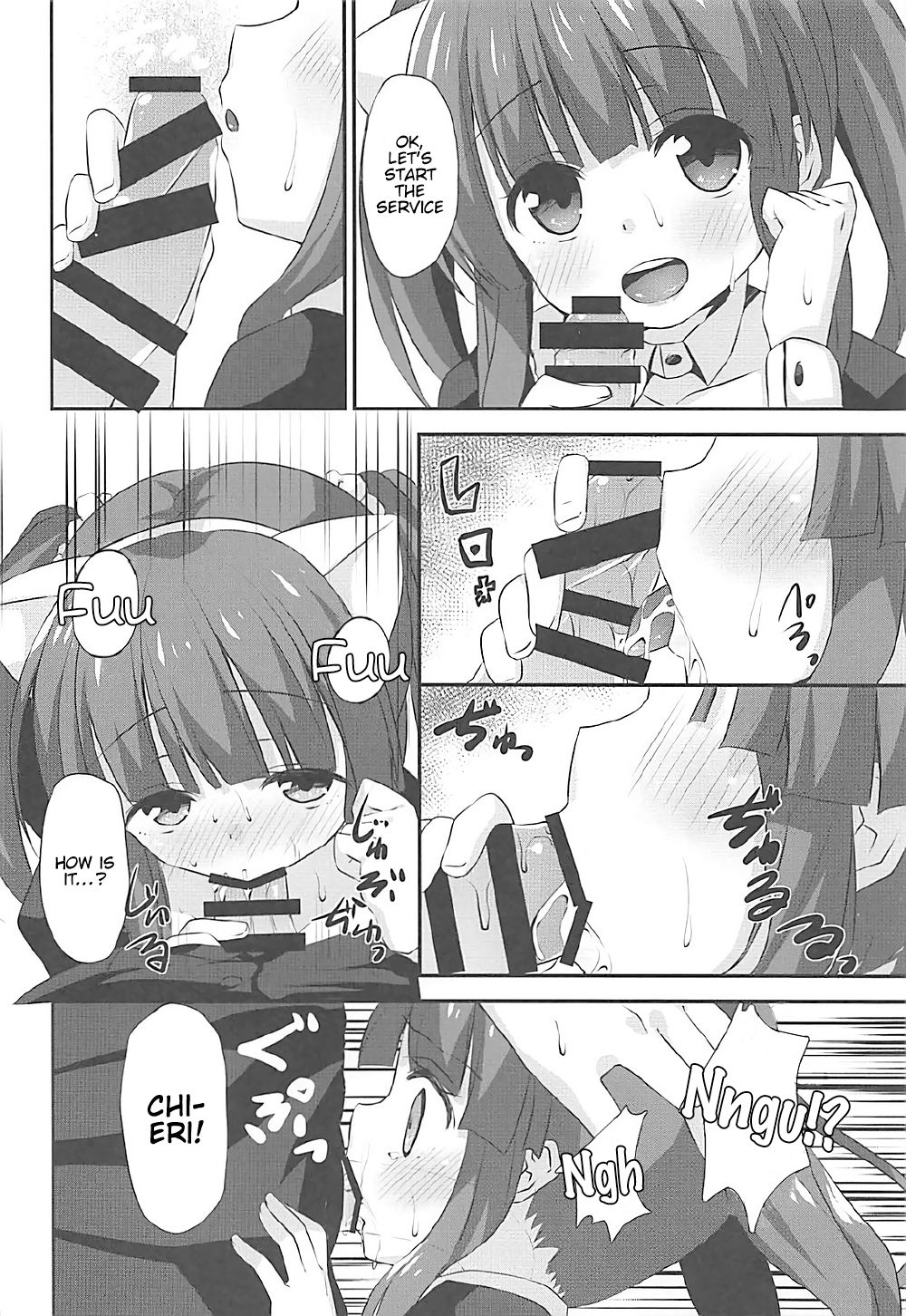 (C92) [あわ雪チスト (麻の葉)] ネコミミとメイドとちえりとえっち (アイドルマスター シンデレラガールズ) [英訳]