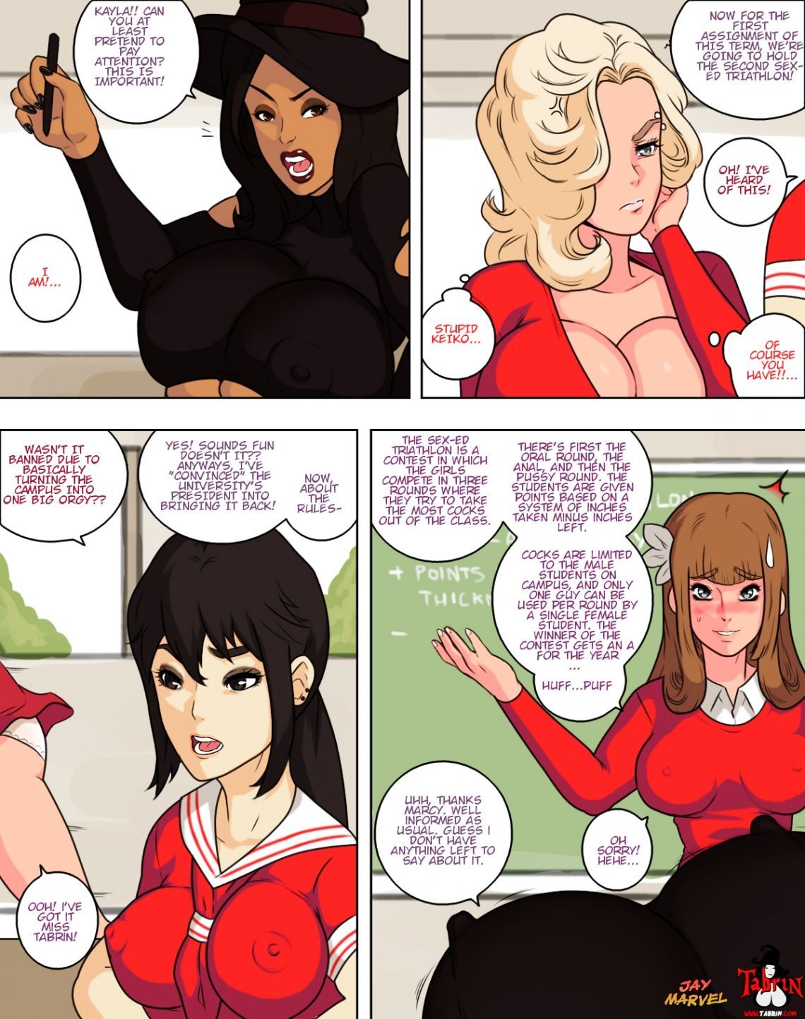 JAY☆MARVELタブリンセックス-エドセックストライアスロン