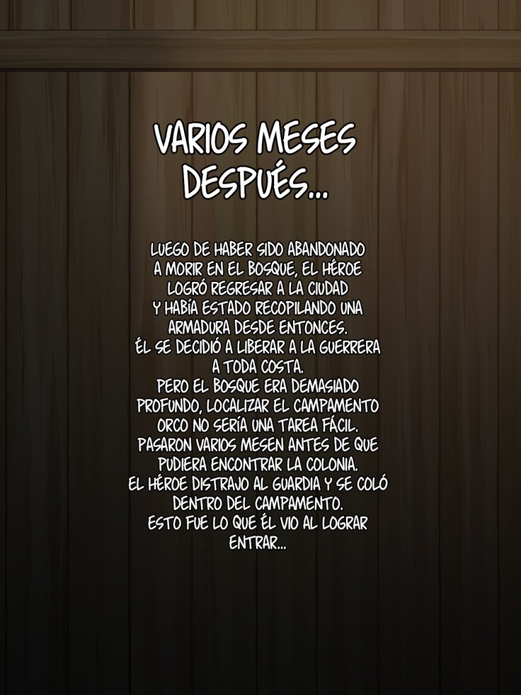 かっしょくせんしかんしゅうふんとうき| La Derrota de la Guerrera de Piel Oscura