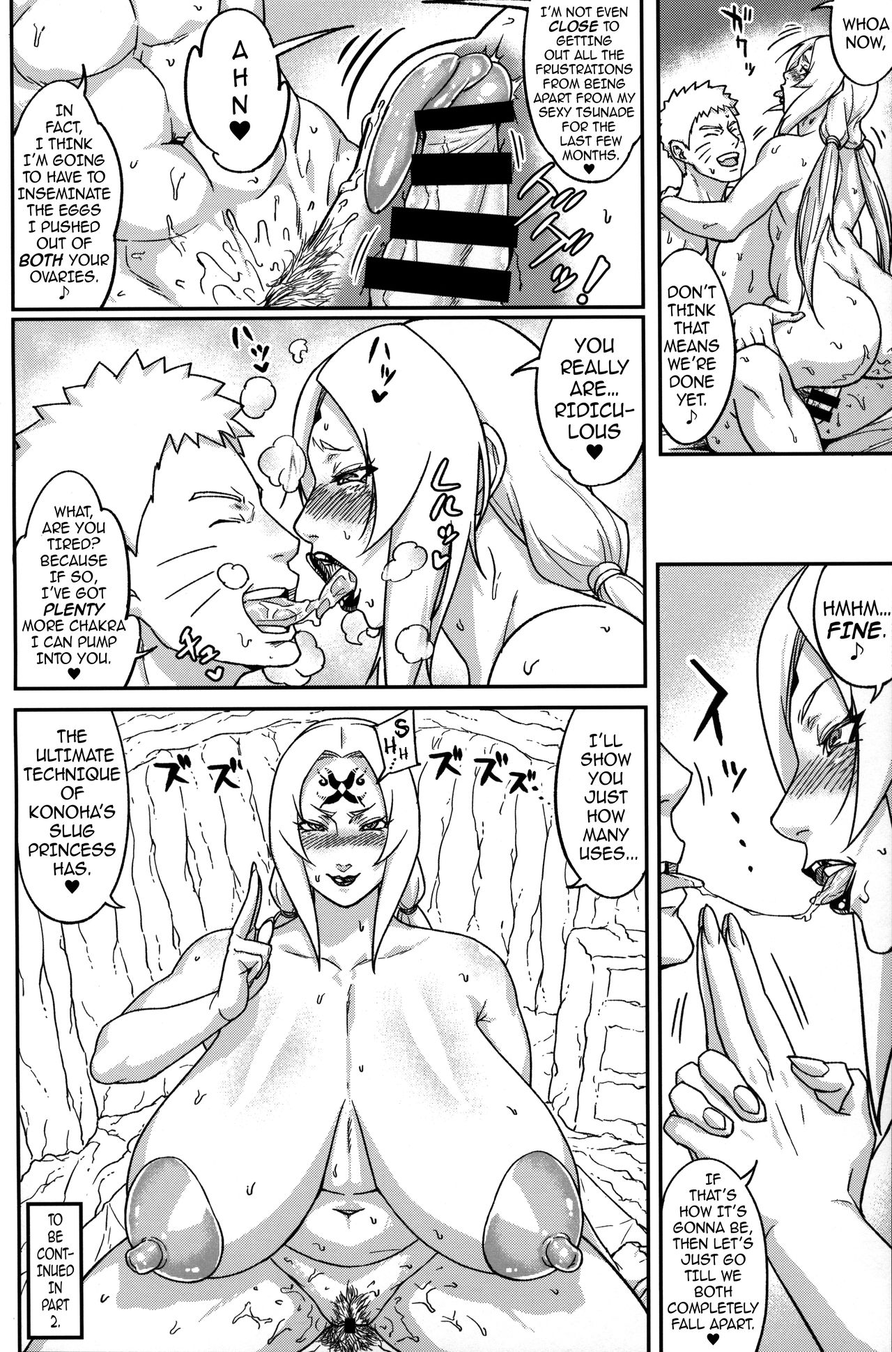 [あろまガエル (ヌマハナ)] 熟蜜姫淫蕩伝3・上 (NARUTO -ナルト-) [英訳]