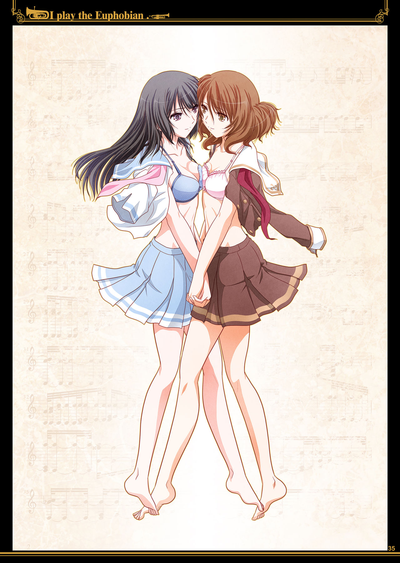 [美術部 (しづきみちる)] ユーフォビアンの響き Trio (響け!ユーフォニアム) [DL版]