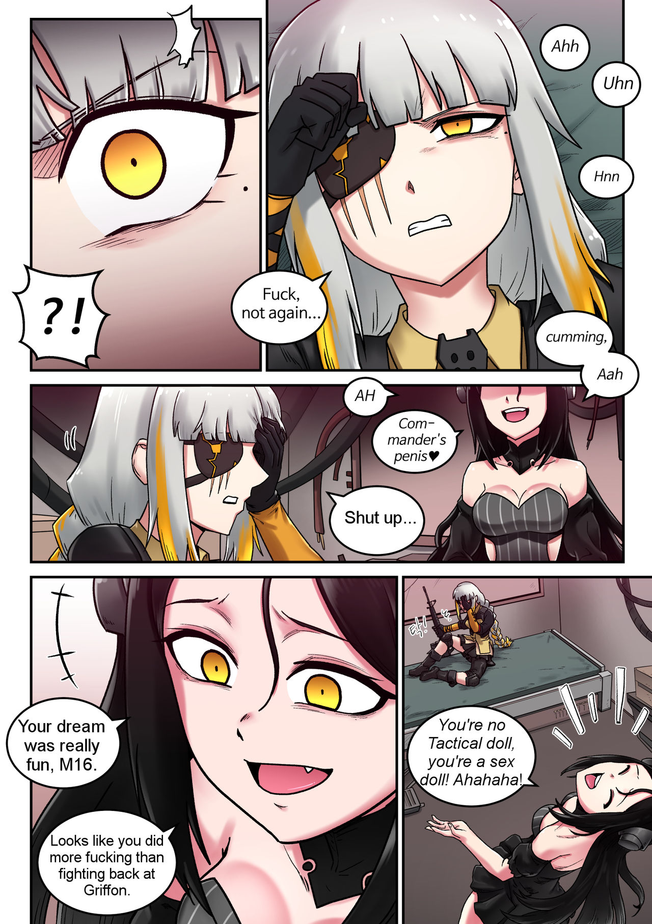 [maku] M16 COMIC（ドールズフロントライン）[英語]