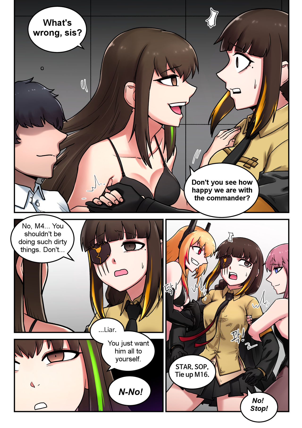 [maku] M16 COMIC（ドールズフロントライン）[英語]