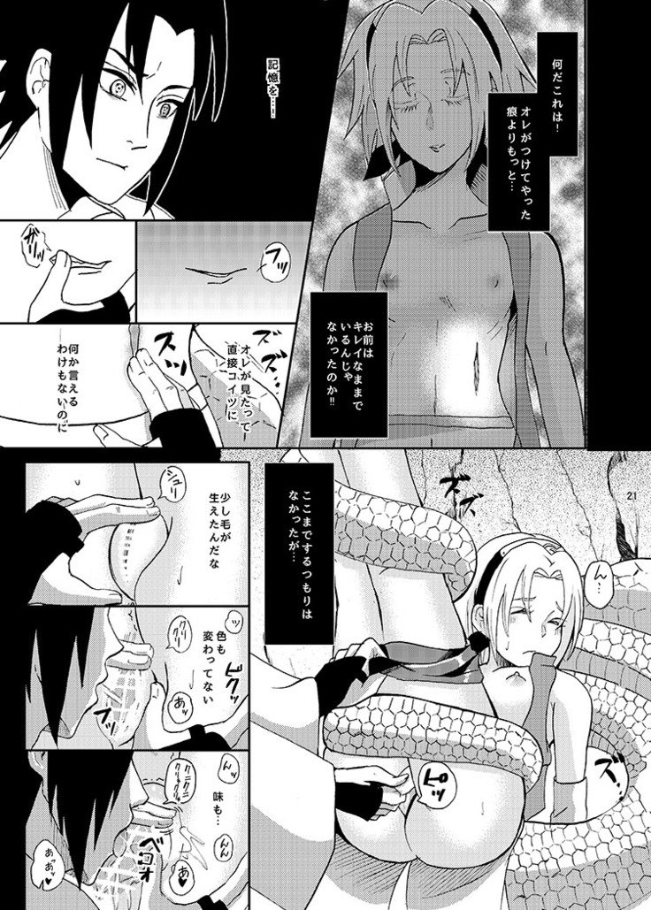 眠っている桜