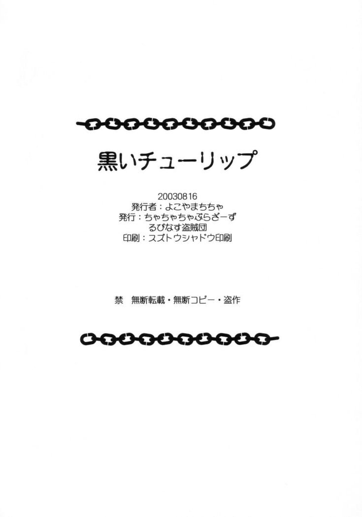 タンポポジル2黒井チューリップ|タンポポパワー2ブラックチューリップ