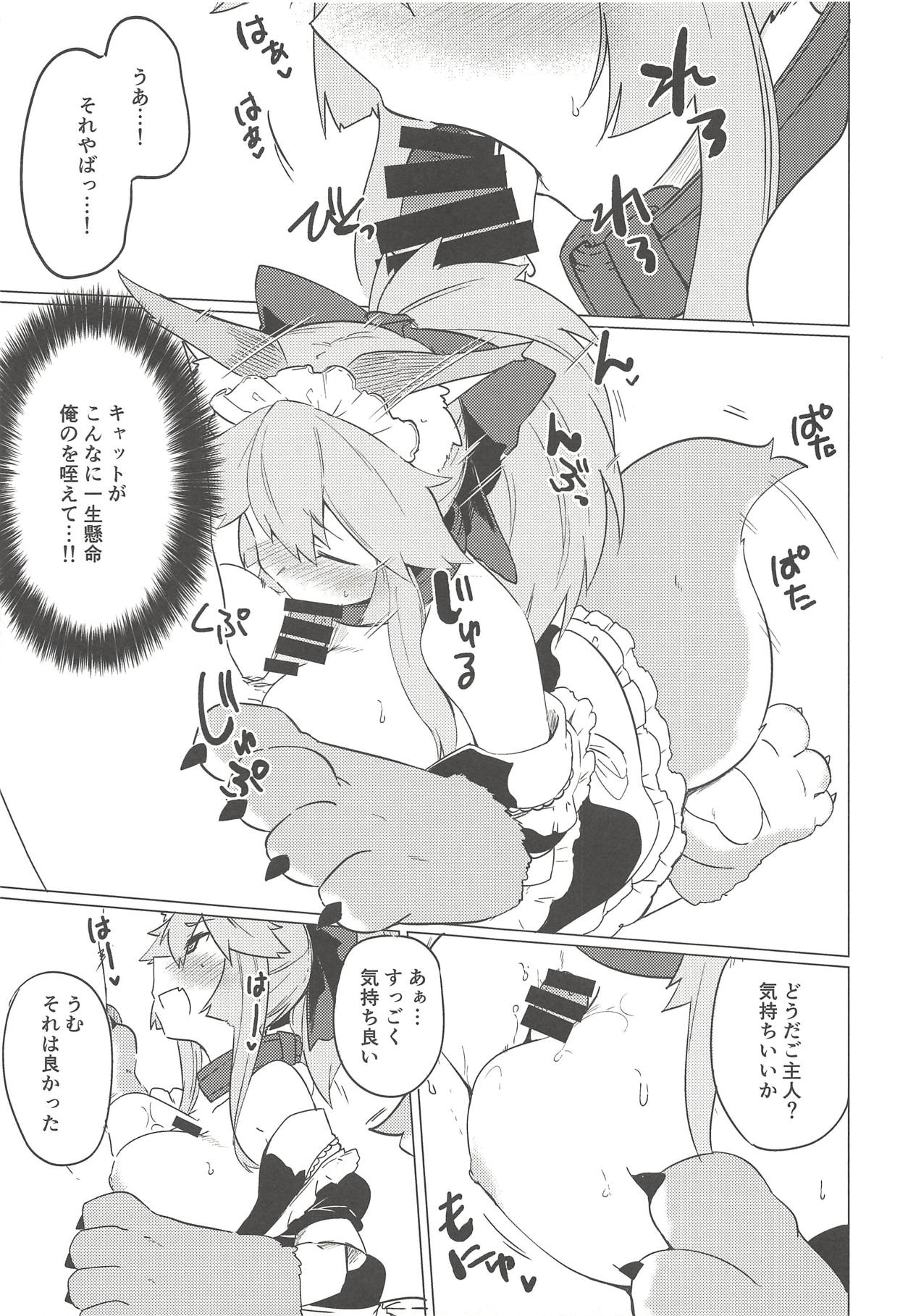 (C93) [カタミミヘッドフォン (蟻吉げん)] キャットセラピーなど如何かな?ご主人。 (Fate/Grand Order)