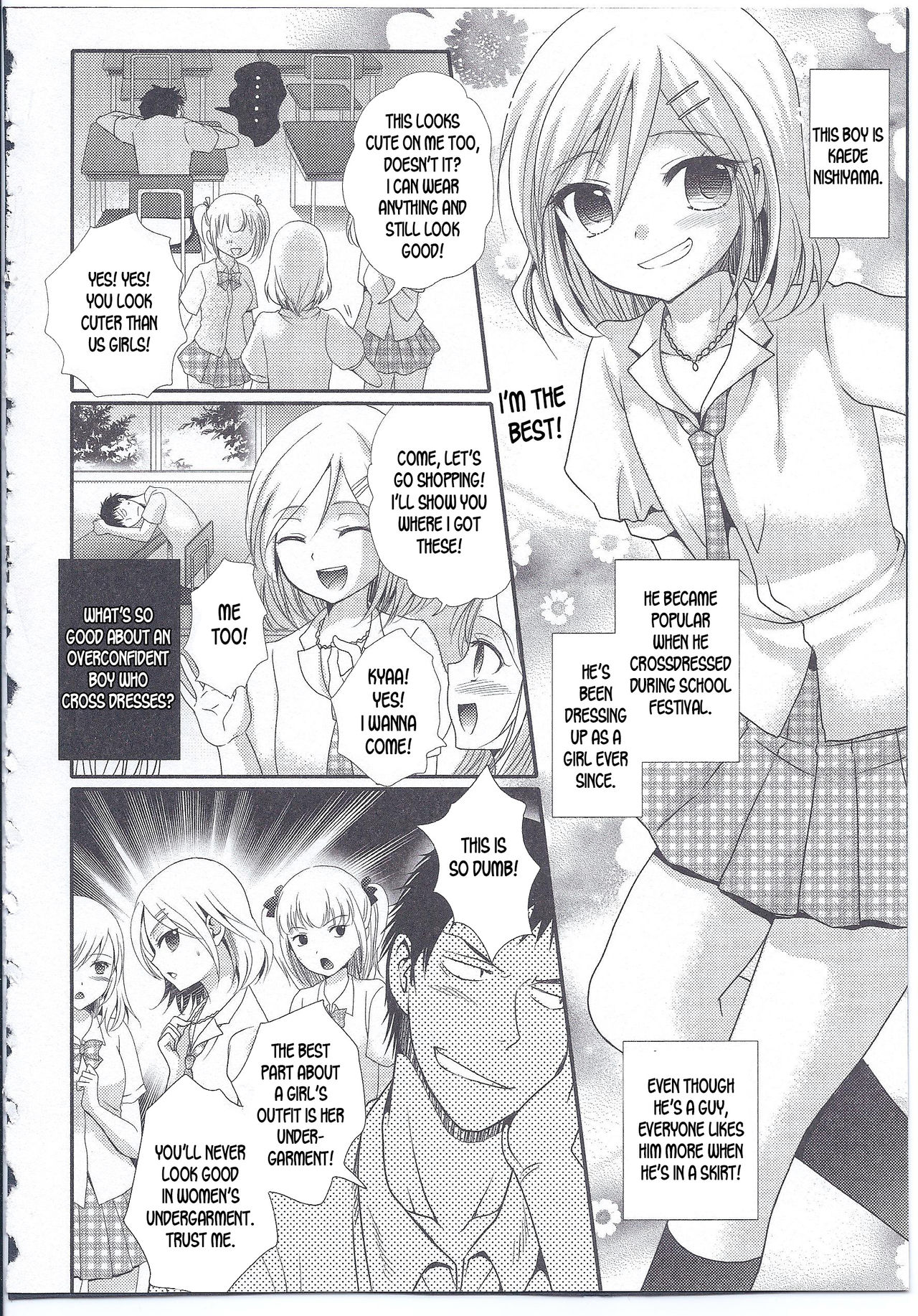 [林田虎之助] にょたいか男の娘♪ (にょたいか ダイナマイツ! 4) [英訳]