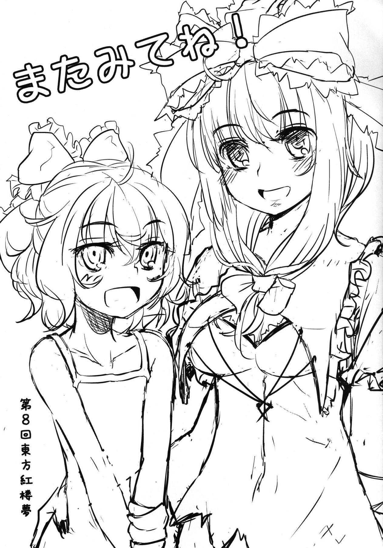 (紅楼夢8) [破り処 (ハカノシンシ)] 厄ノ娘散ラシ (東方Project)