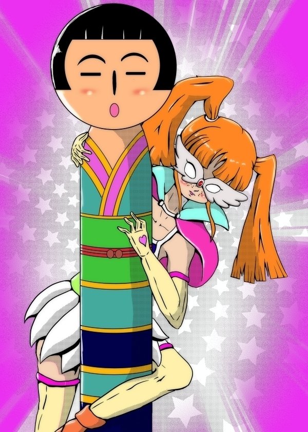 てパってるよつばめちゃん