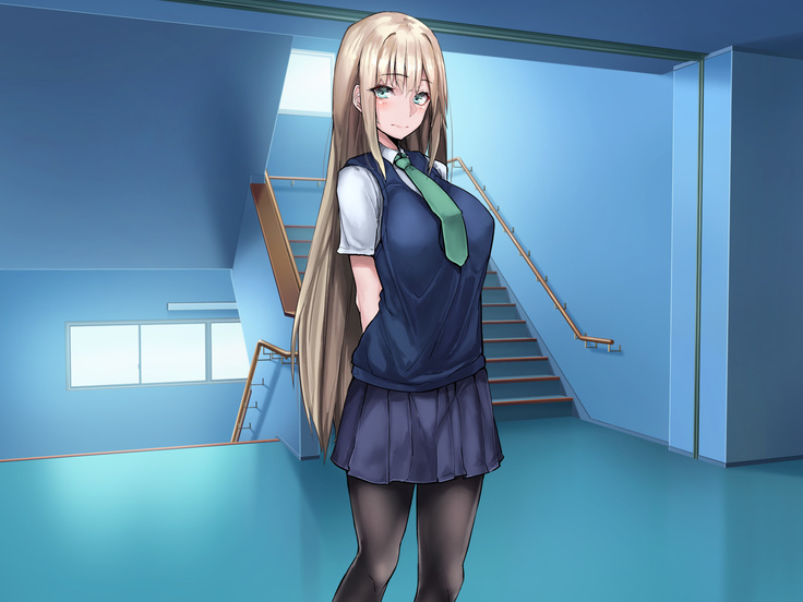 むくな金ぱつ天子とエッチないぶんかこうりゅう〜せきにんとってくださいね〜