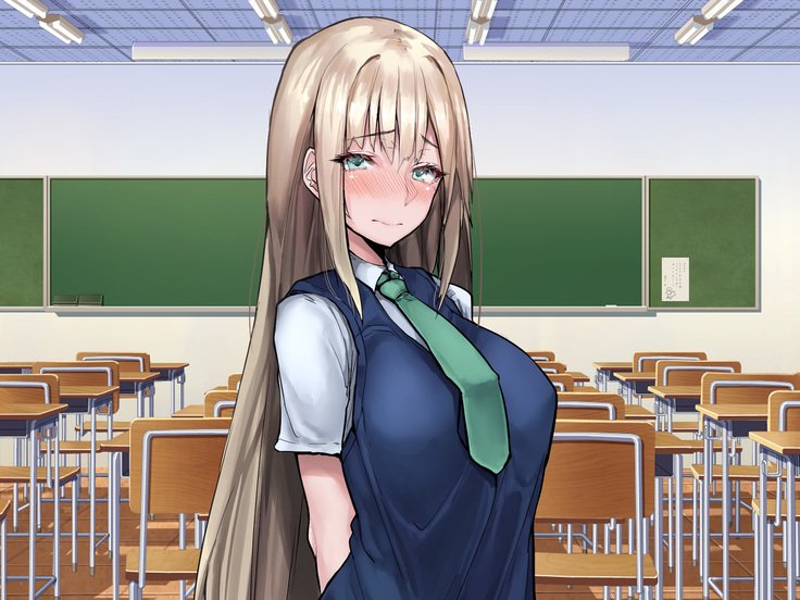 むくな金ぱつ天子とエッチないぶんかこうりゅう〜せきにんとってくださいね〜