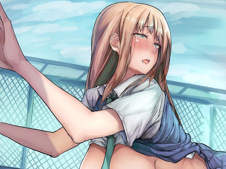 むくな金ぱつ天子とエッチないぶんかこうりゅう〜せきにんとってくださいね〜