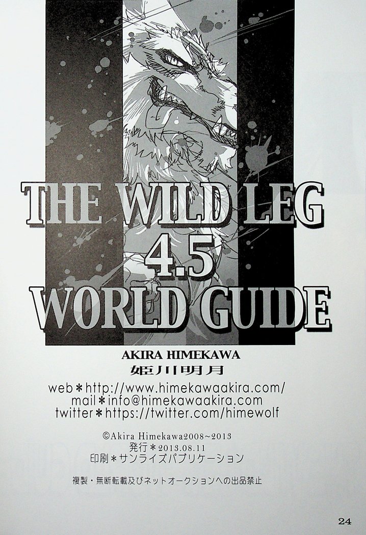 TEH WILD LEG4.5ワールドガイド