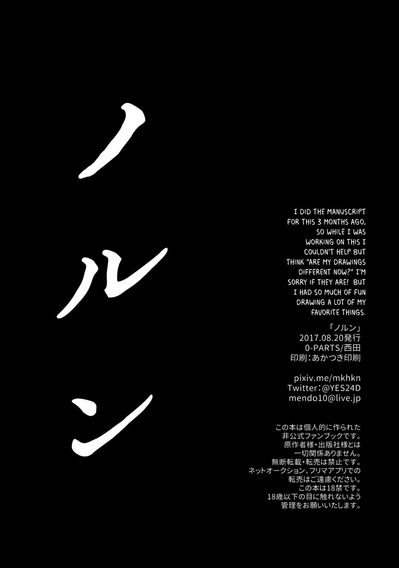(SUPER関西23) [0-PARTS (西田)] ノルン (DAYS) [英訳]