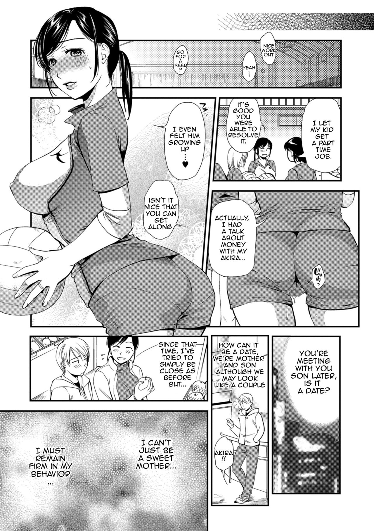 [逢坂ミナミ] 発情母子ーお母さんは心配性(焦がれ妻、母いじり) [英訳] [DL版]