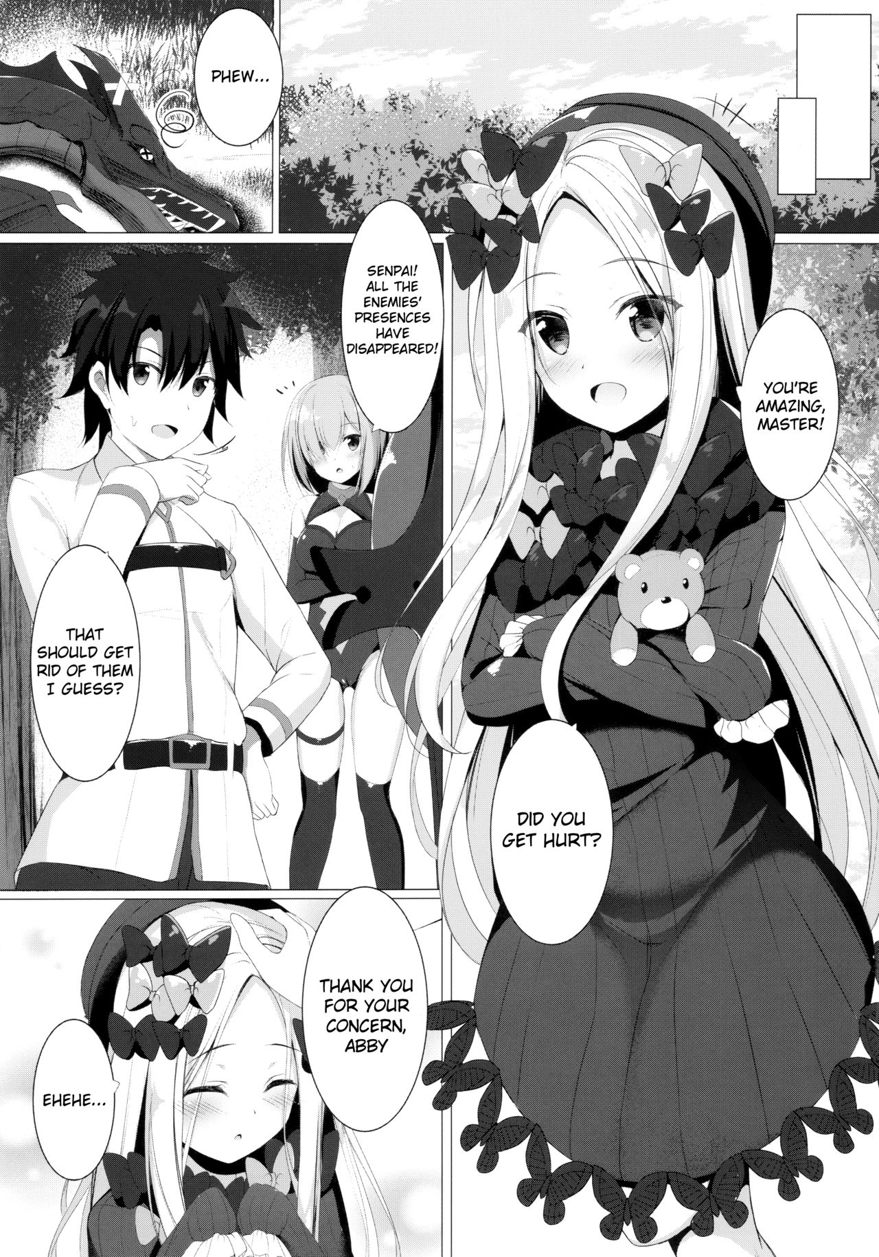 (COMIC1☆15) [Twilight Road (ともー)] イケナイ絆の築き方 (Fate/Grand Order) [英訳]