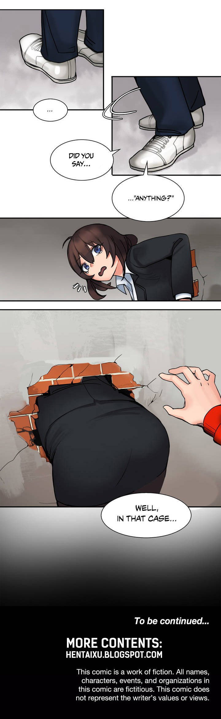 [Gaehoju, Gunnermul] The Girl That Got Stuck in the Wall Ch.1/10 [English] [Hentai Universe]