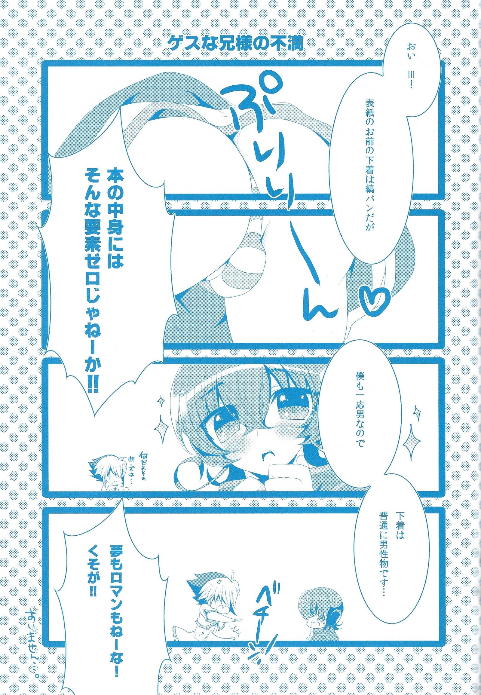 げすなにいさまとはしたないぼく