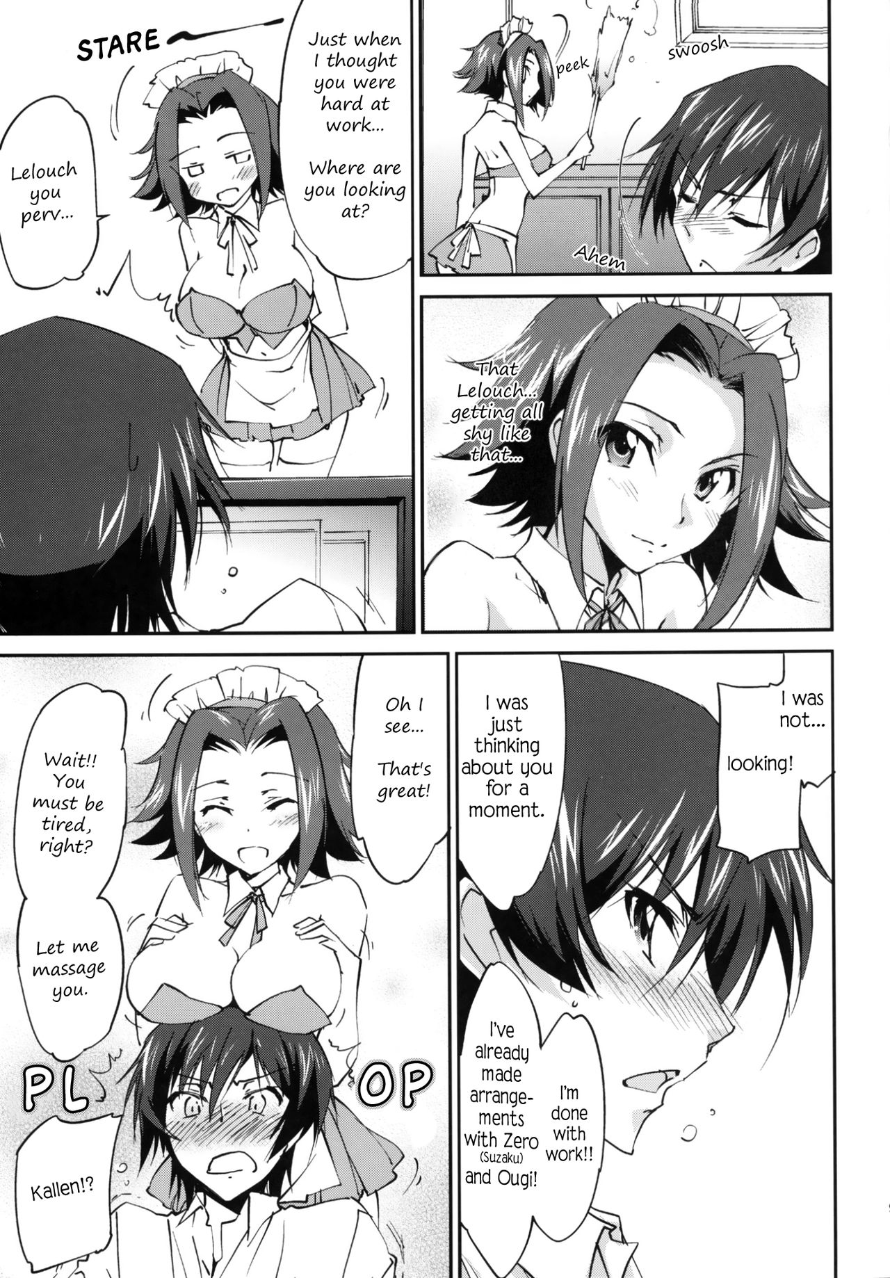 (C89) [Homura's R Comics (結城焔)] ご奉仕カレンちゃん (コードギアス 反逆のルルーシュ) [英訳]