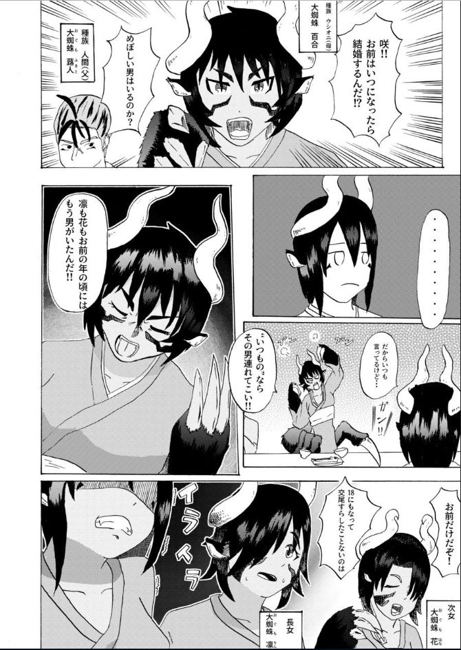 [本多家 (tonfacat)] 僕と魔物の馴れ初めばなし ウシオニ編 (魔物娘図鑑)