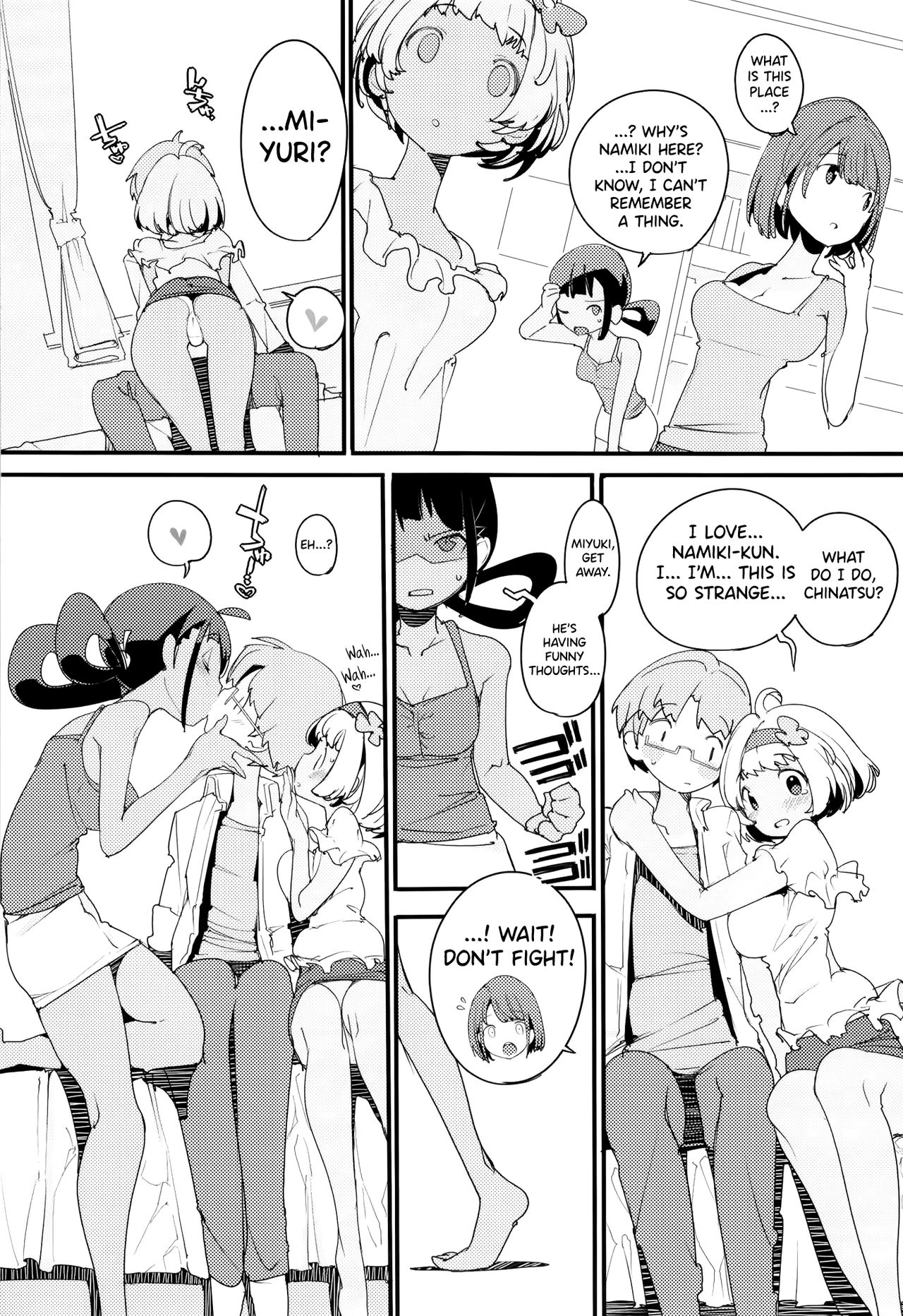 (C97) [ぽてとさらだ (くりす)] ポプ二系女子パニック！Vol. 9 [英訳]