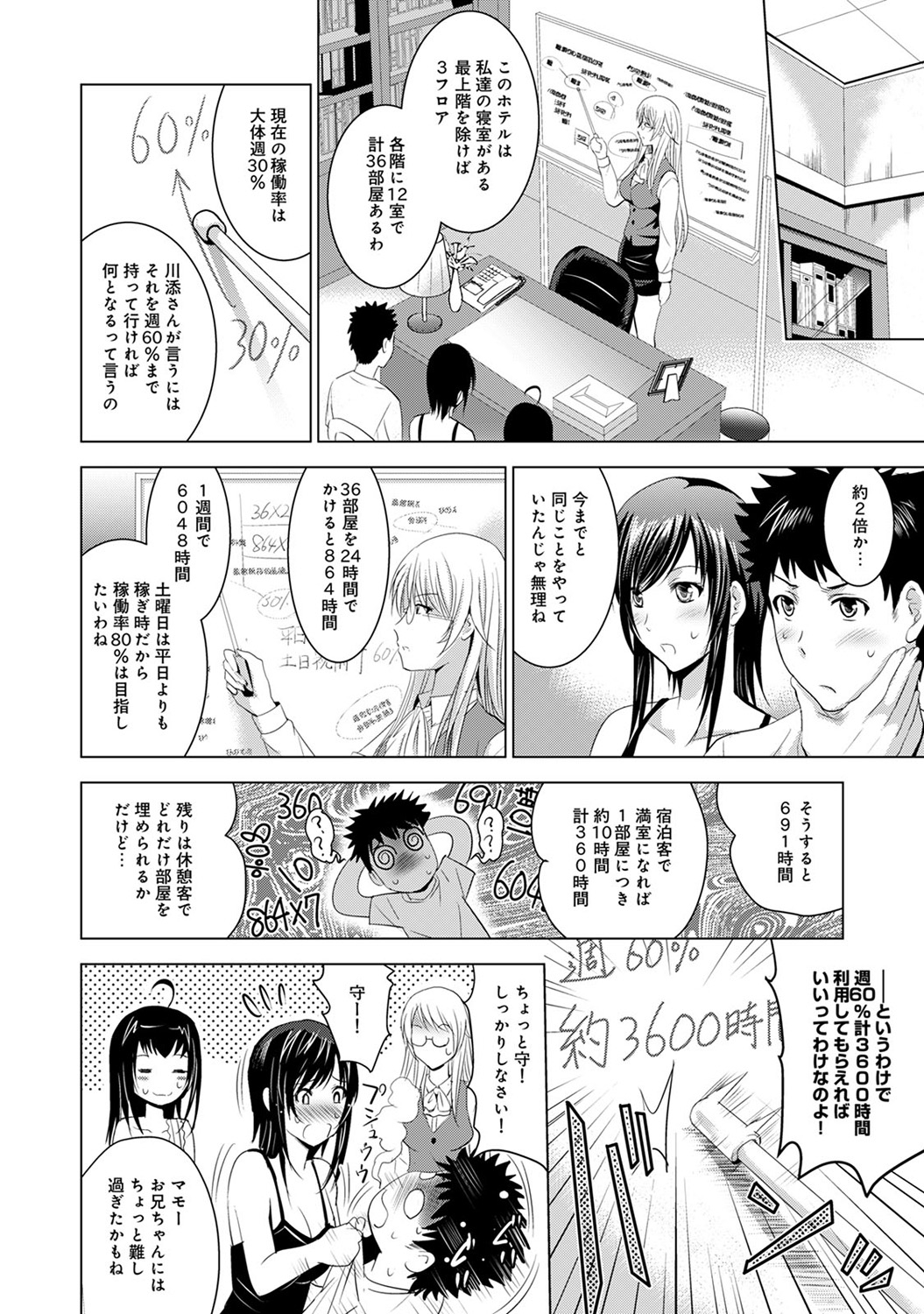 ホテルはじめましたが大好きな美人三島！ Ch.01-18