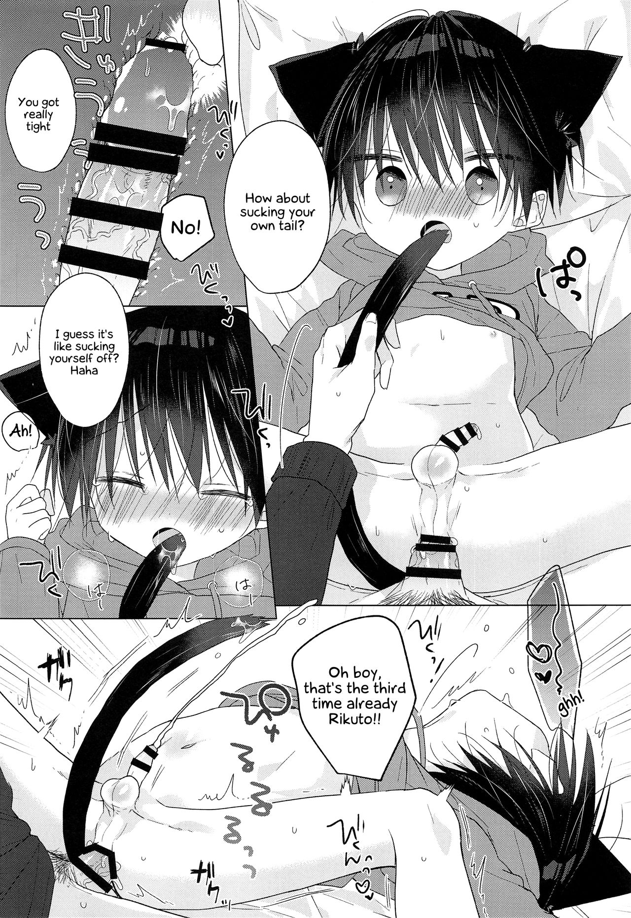 (C97) [OS特区 (しきむら)] にゃんにゃんりくとくん! [英訳]