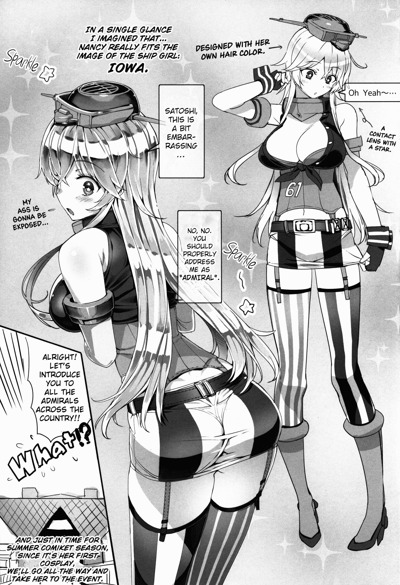 (C90) [Number2 (たくじ)] BATTLESHIP Nancy (艦隊これくしょん -艦これ-) [英訳]