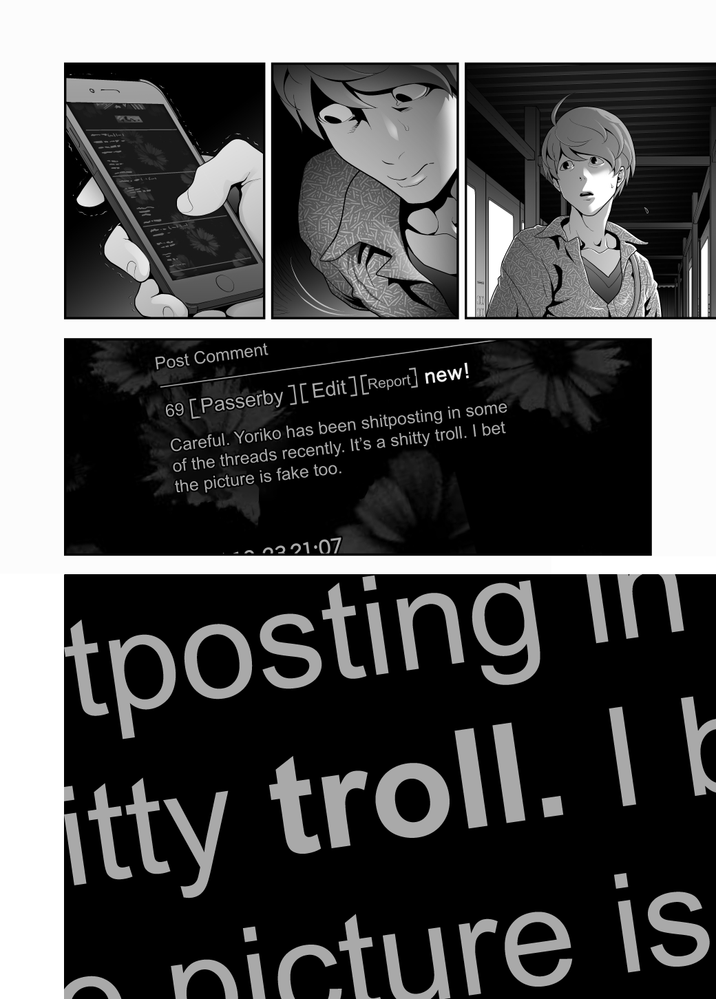 [兎二角] 女装子ハッテン系 ≪ ひっそり堂 篇 ≫ [英訳]