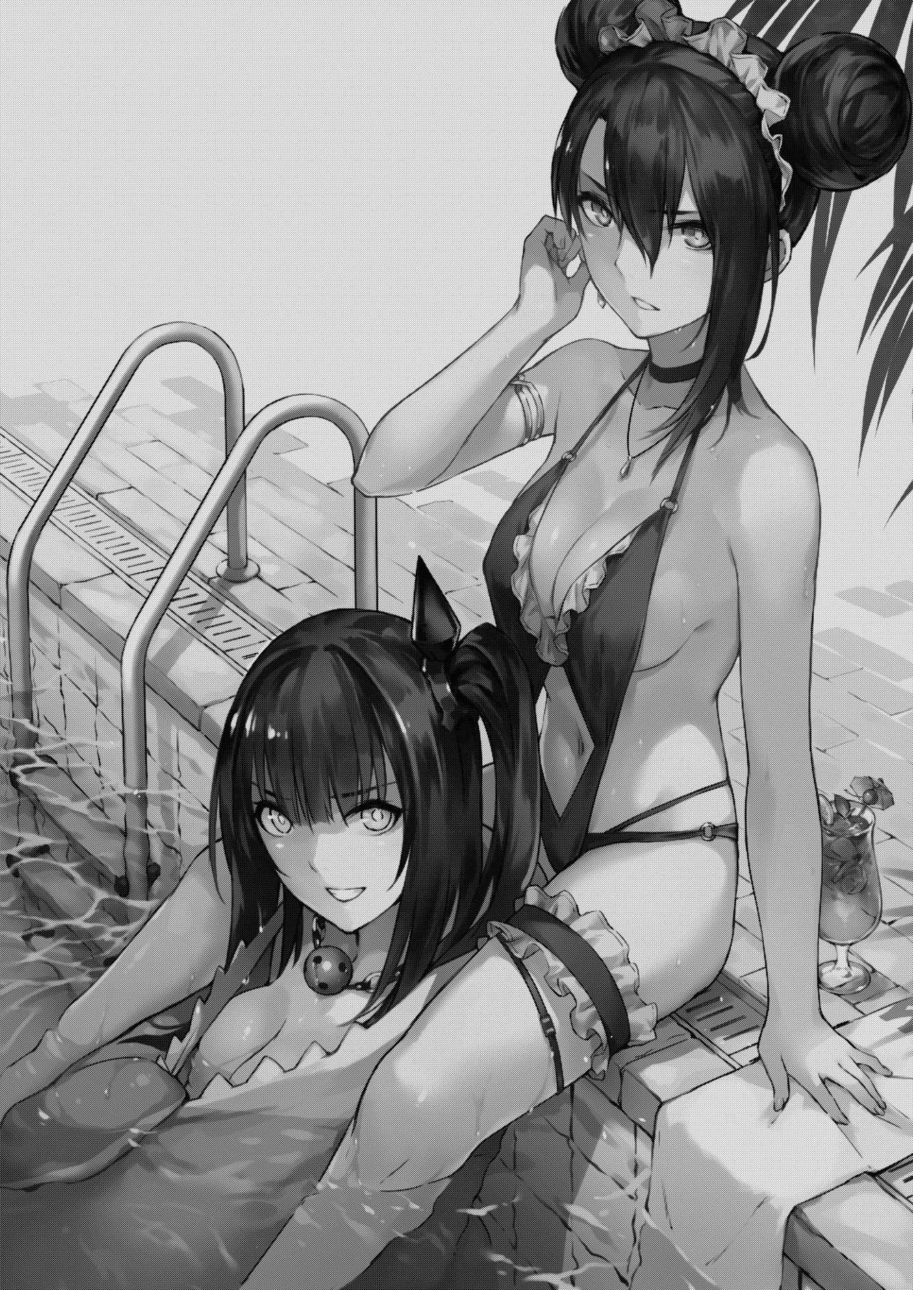 [不紳士作戰部 (ZEN、藺Lyin)] 夏日鉄血調教~SANGVIS FERRI~ (少女前線) [DL版]