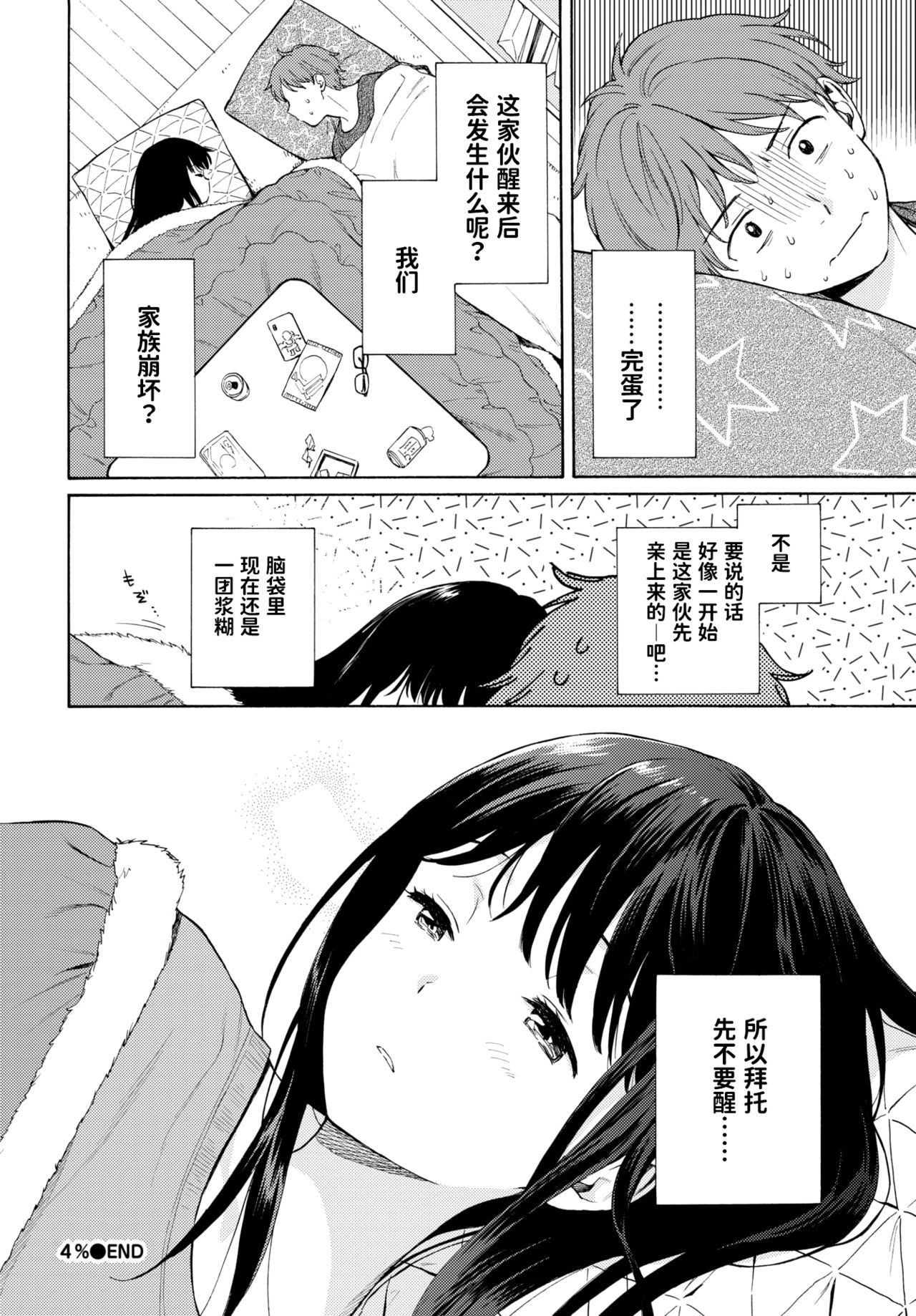 [関谷あさみ] 4％ (COMIC BAVEL 2020年2月号) [中国翻訳] [DL版]