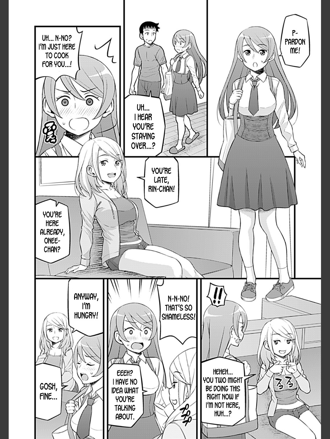 ガールフレンドのギャルっぽいオネさんが誘惑してセックスしたCh.4