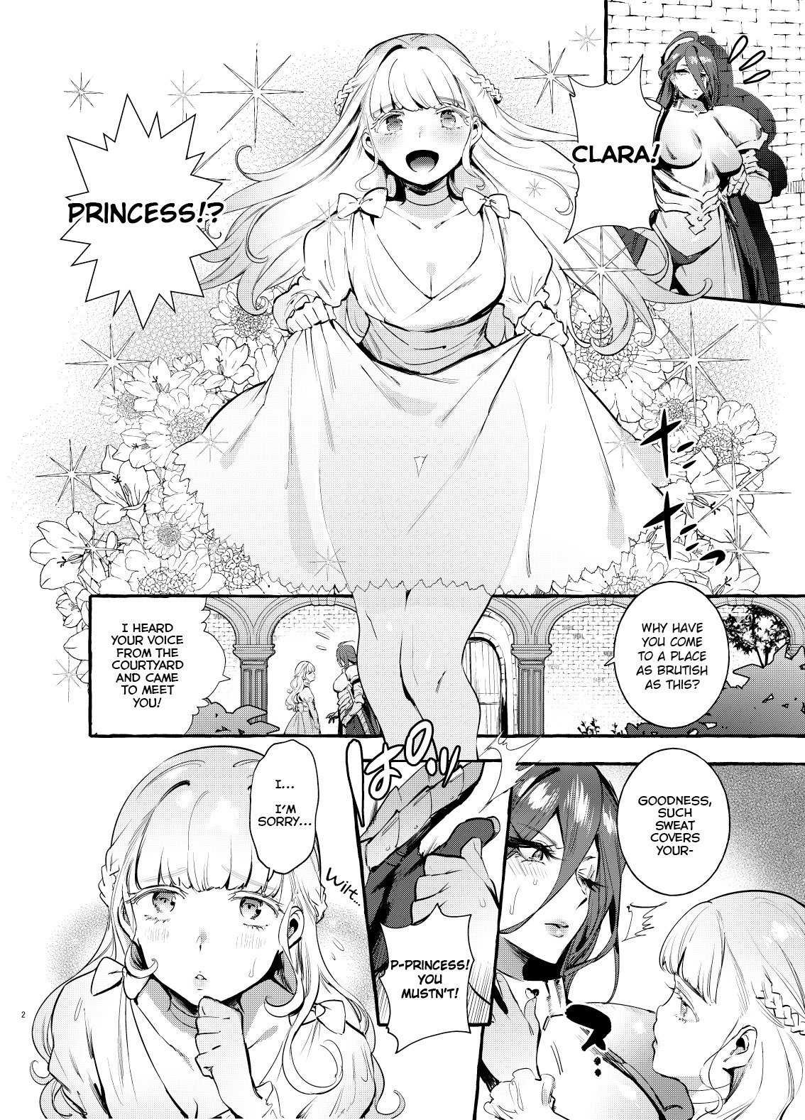 おちんぽ恩納騎士から少女姫へ|王女とディックの騎士