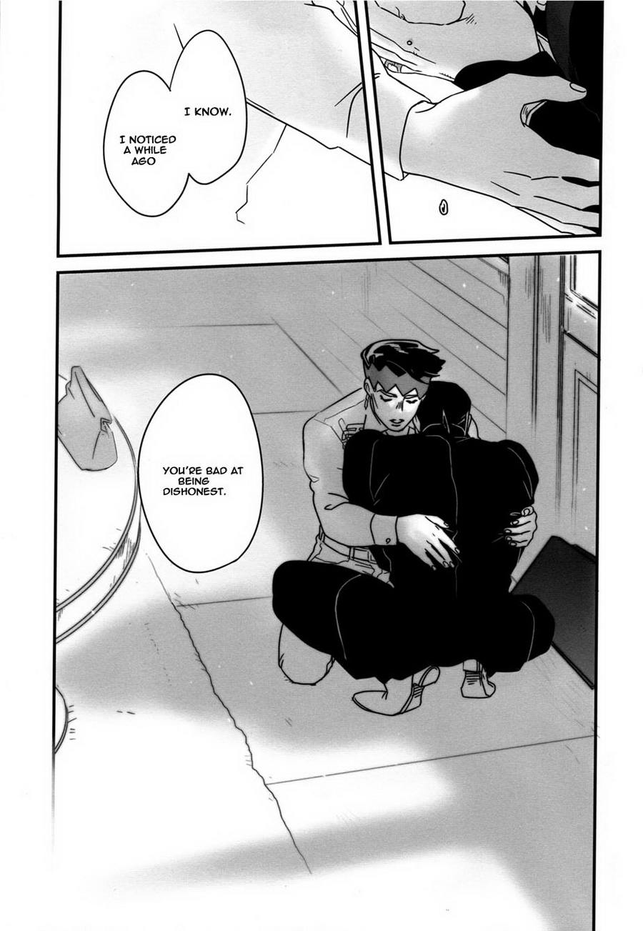 (Golden Blood 18) [温度 (ぬるぬる)] 町の番犬の片思い (ジョジョの奇妙な冒険) [英訳] [無修正]