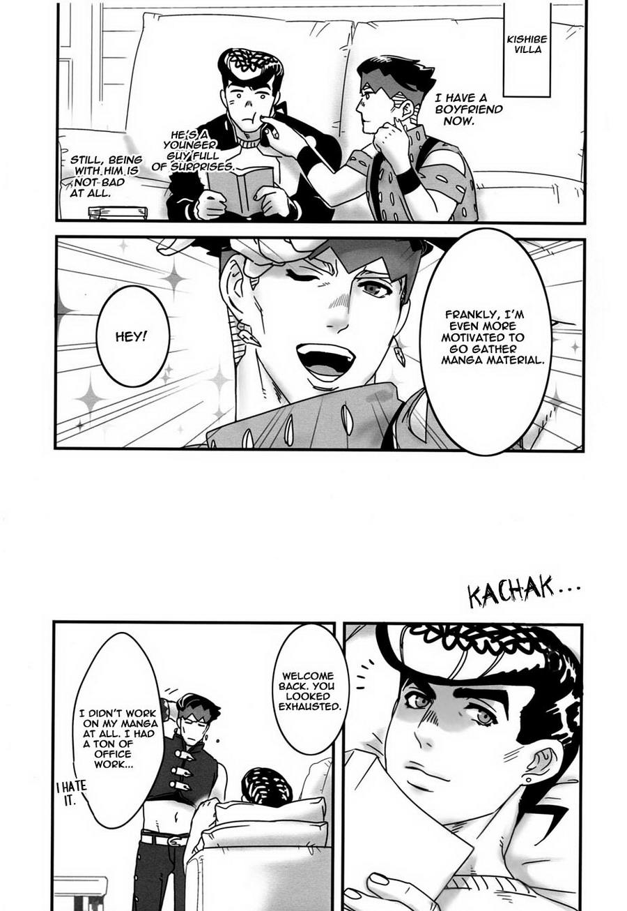 (Golden Blood 18) [温度 (ぬるぬる)] 町の番犬の片思い (ジョジョの奇妙な冒険) [英訳] [無修正]
