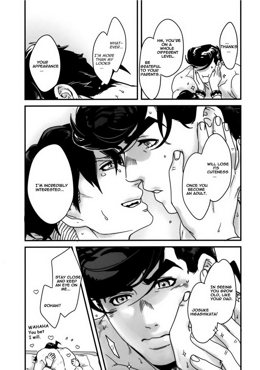 (Golden Blood 18) [温度 (ぬるぬる)] 町の番犬の片思い (ジョジョの奇妙な冒険) [英訳] [無修正]