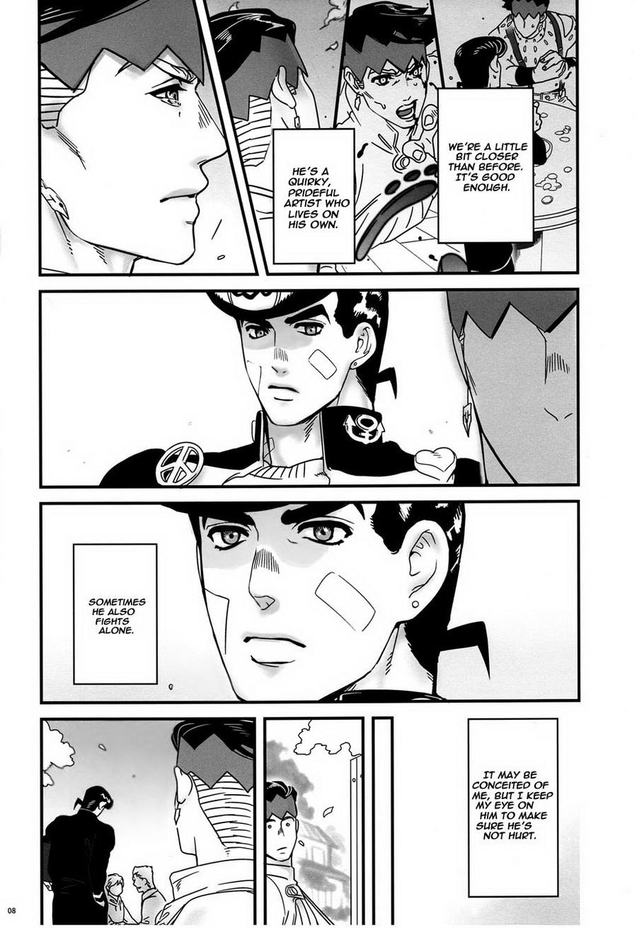 (Golden Blood 18) [温度 (ぬるぬる)] 町の番犬の片思い (ジョジョの奇妙な冒険) [英訳] [無修正]