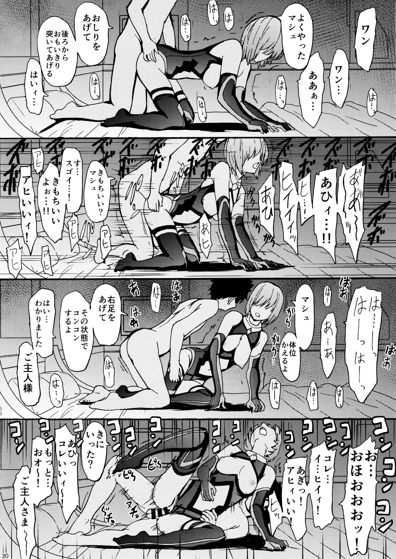(C97) [大理石 (墓場)] 愛辱愛辱マシュ愛辱 (Fate/Grand Order)